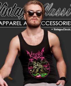 Kirby The Pink Legend Game Tank Top Racerback