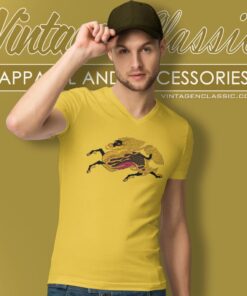 Kirin Beer Logo V Neck TShirt