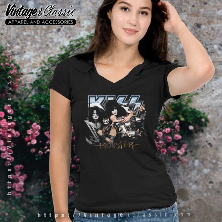 Kiss 2012 Monster Tour V Neck TShirt Kiss 2012 Monster Tour V Neck TShirt