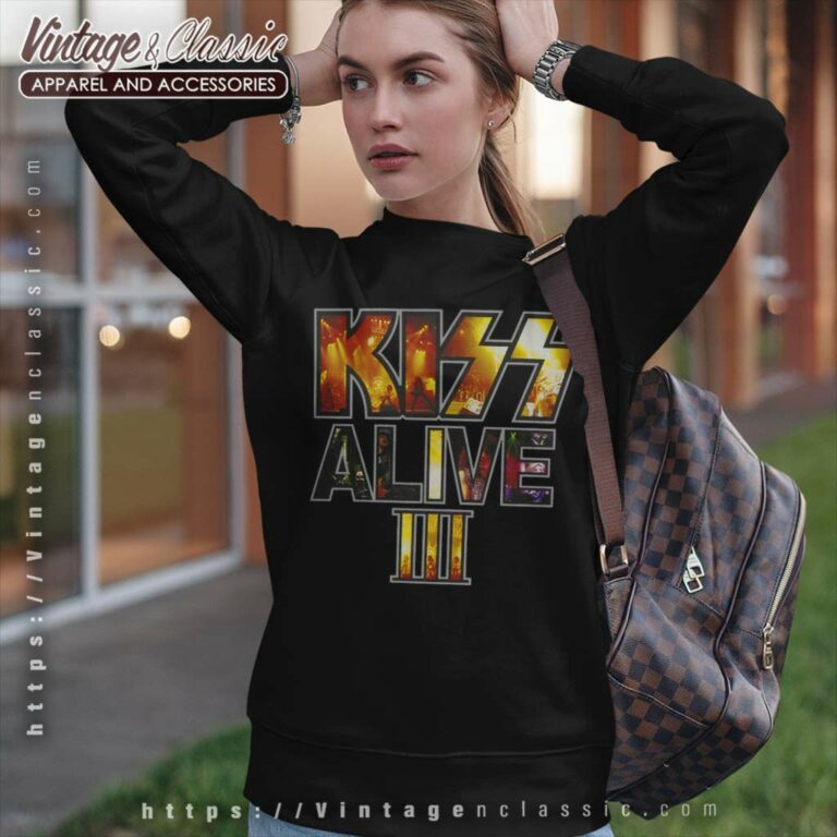 Kiss Alive Iii Single Sweatshirt Kiss Alive Iii Single Sweatshirt