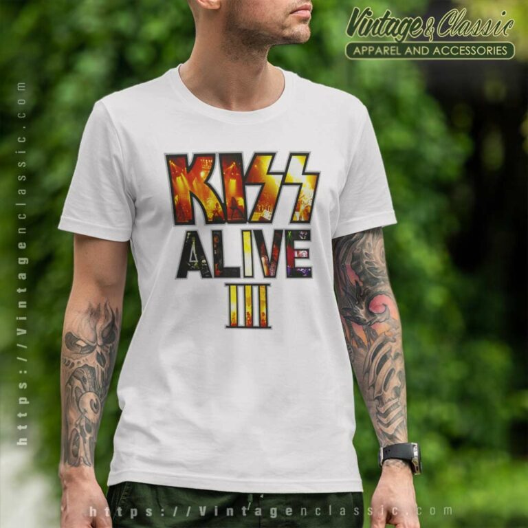Kiss Alive Iii Single T Shirt Kiss Alive Iii Single T Shirt