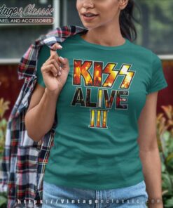 Kiss Alive Iii Single Women TShirt