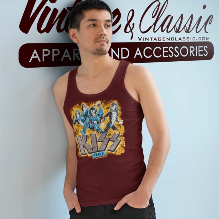 Kiss Alive The Return Tank Top Racerback Kiss Alive The Return Tank Top Racerback
