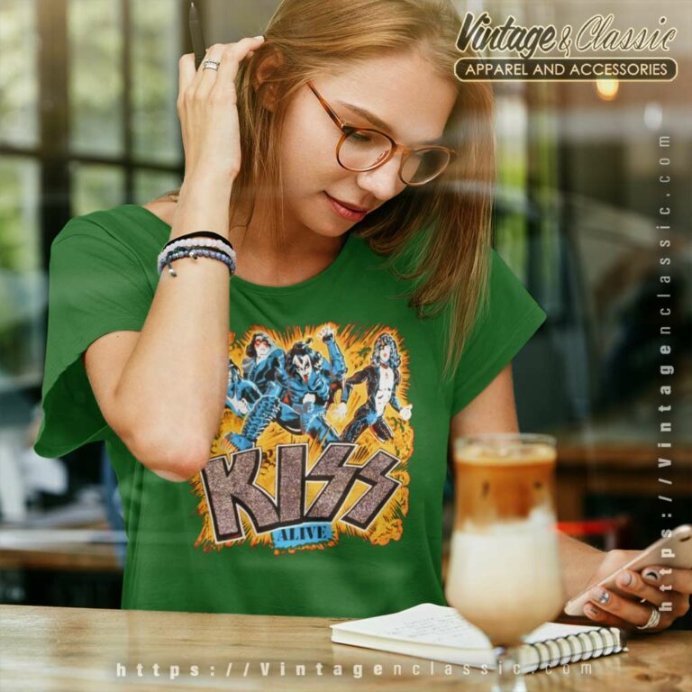 Kiss Alive The Return Women TShirt Kiss Alive The Return Women TShirt