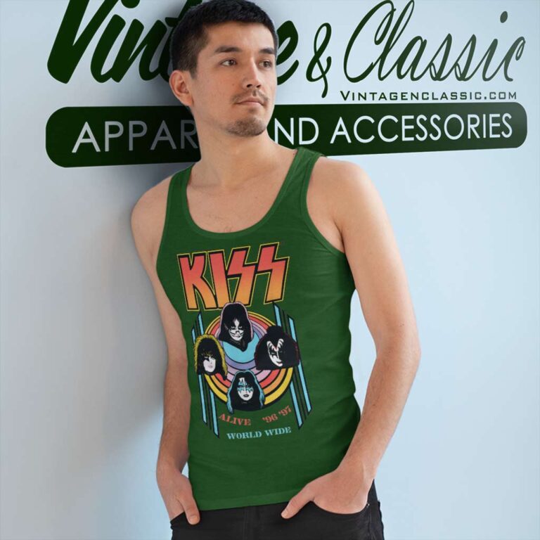 Kiss Alive Worldwide Tank Top Racerback 1 Kiss Alive Worldwide Tank Top Racerback 1