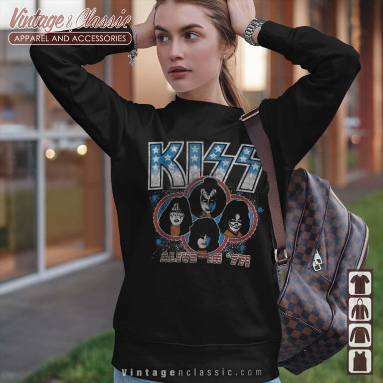 Kiss Alive in 77 Sweatshirt Kiss Alive in 77 Sweatshirt