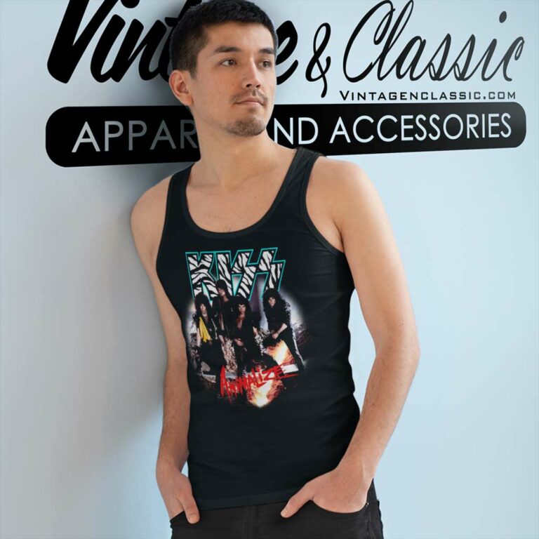 Kiss Animalize Tank Top Racerback Kiss Animalize Tank Top Racerback