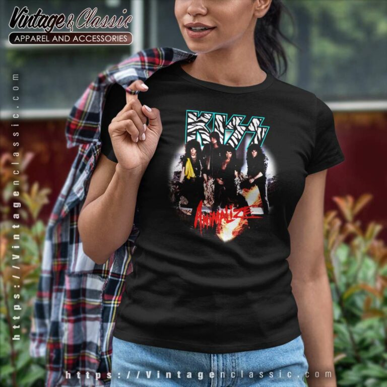 Kiss Animalize Women TShirt Kiss Animalize Women TShirt