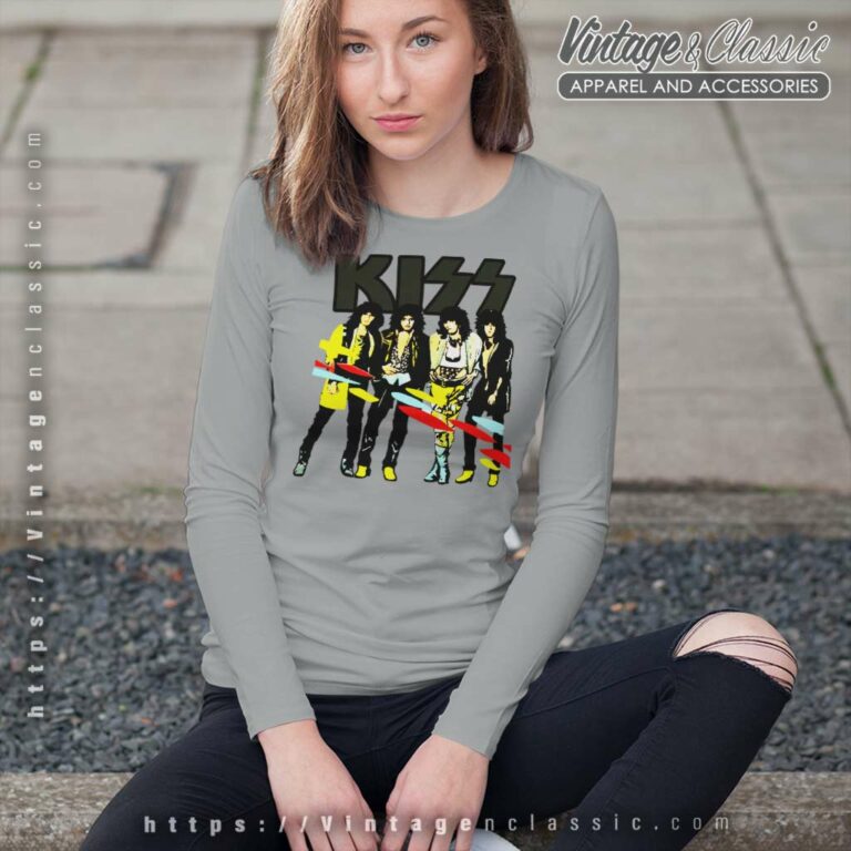 Kiss Asylum World Tour Long Sleeve Tee Kiss Asylum World Tour Long Sleeve Tee