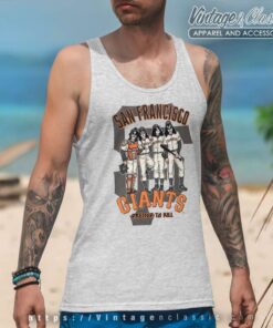 Kiss Band San Francisco Giants Dressed To Kill Tank Top Racerback