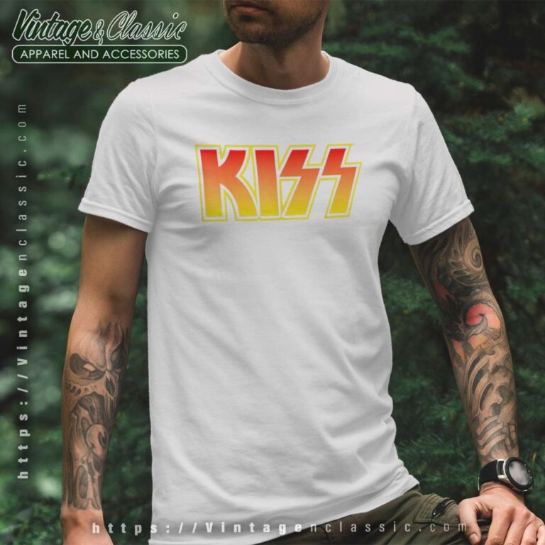Kiss Classic Logo Tshirt Kiss Classic Logo Tshirt