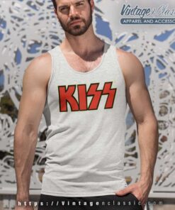 Kiss Classic Red Logo Tank Top Racerback
