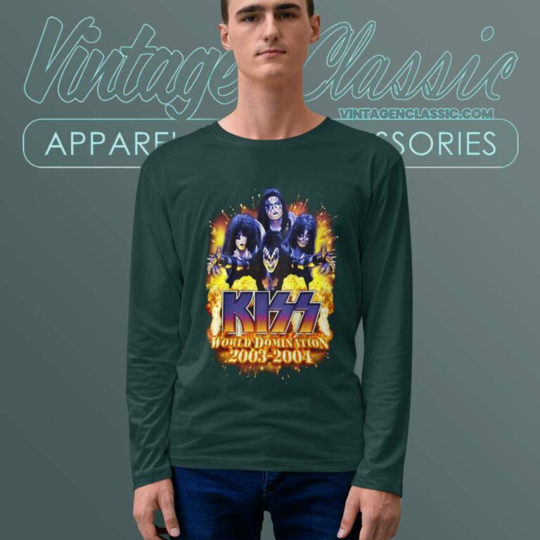 Kiss Domination Tour Long Sleeve Tee Kiss Domination Tour Long Sleeve Tee