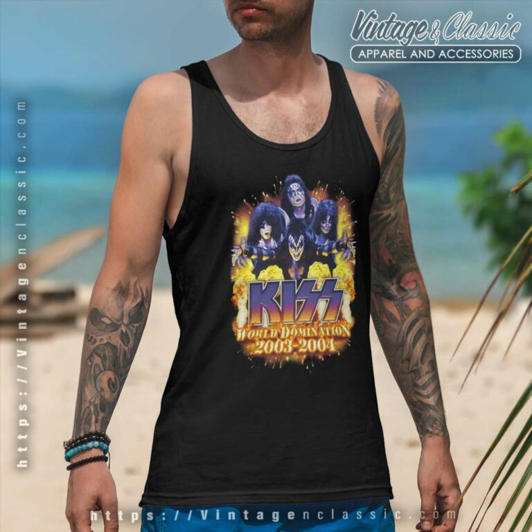 Kiss Domination Tour Tank Top Racerback Kiss Domination Tour Tank Top Racerback