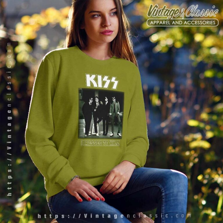 Kiss Dressed To Kill Sweatshirt Kiss Dressed To Kill Sweatshirt