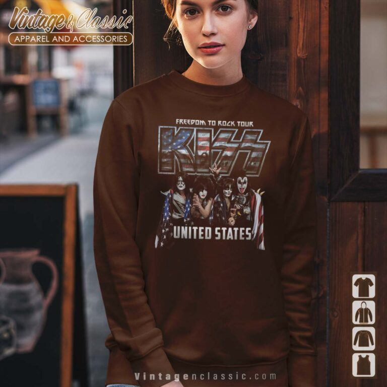Kiss Freedom To Rock Sweatshirt Kiss Freedom To Rock Sweatshirt