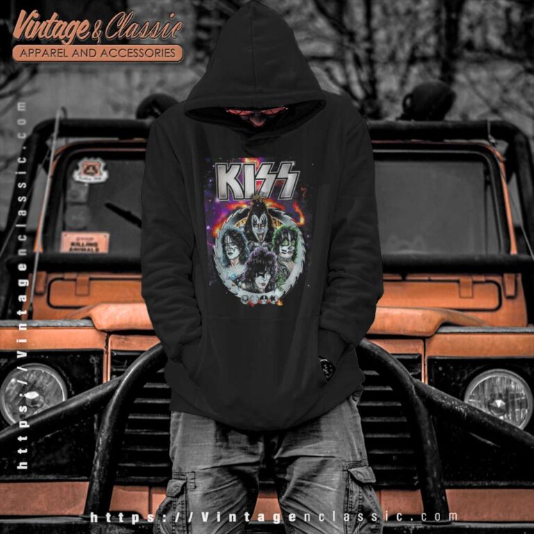 Kiss Galactic Portrait Hoodie Kiss Galactic Portrait Hoodie