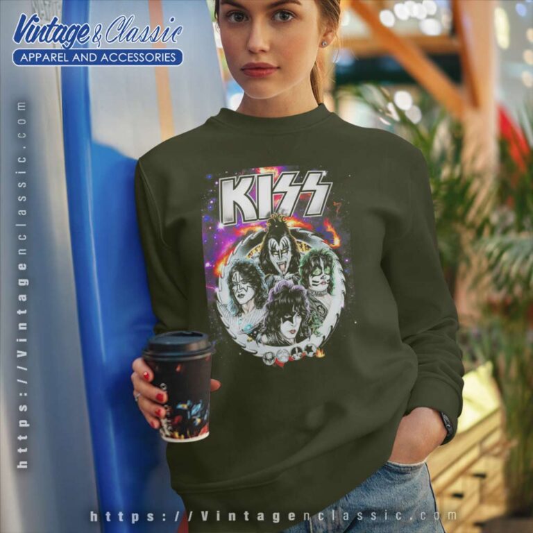 Kiss Galactic Portrait Sweatshirt Kiss Galactic Portrait Sweatshirt