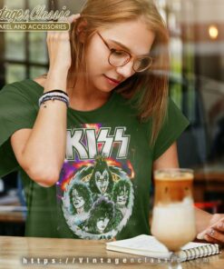 Kiss Galactic Portrait Shirt 4 Kiss Galactic Portrait Women TShirt