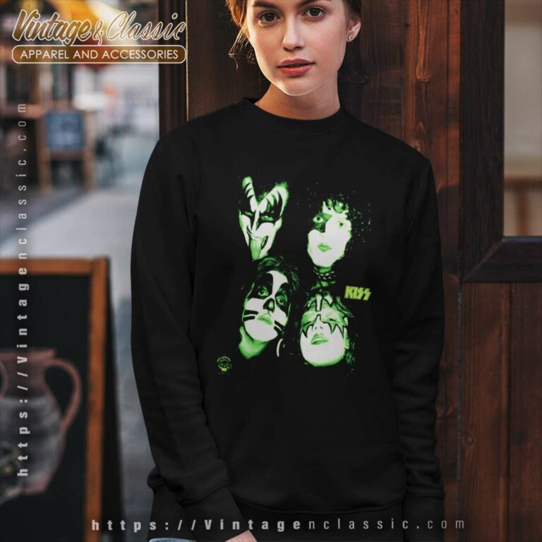 Kiss Glow In The Dark Sweatshirt Kiss Glow In The Dark Sweatshirt