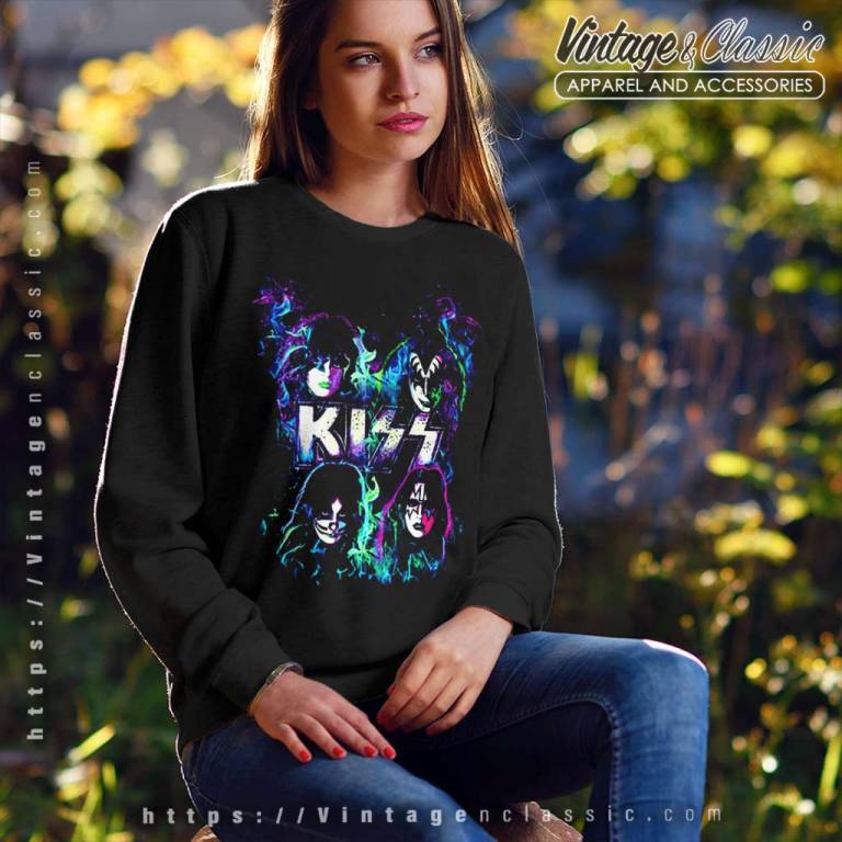 Kiss In Flames Sweatshirt Kiss In Flames Sweatshirt