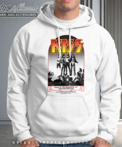 Kiss Inglewood 1977 Hoodie