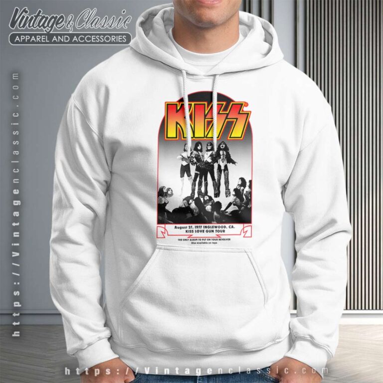 Kiss Inglewood 1977 Hoodie Kiss Inglewood 1977 Hoodie