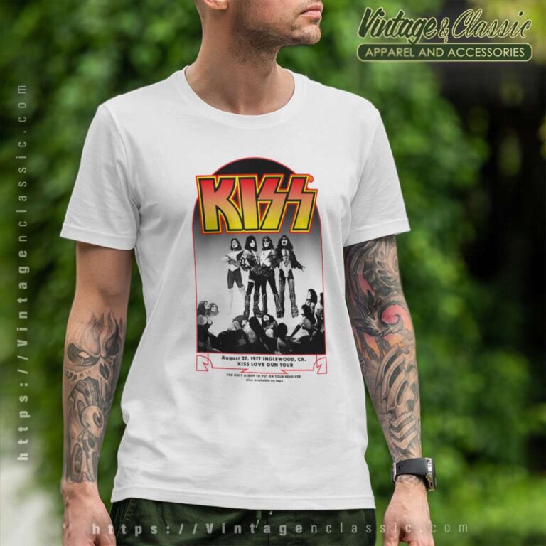 Kiss Inglewood 1977 T Shirt Kiss Inglewood 1977 T Shirt