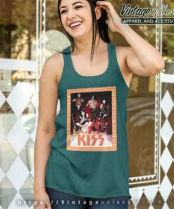 Kiss Iron On Tank Top Racerback