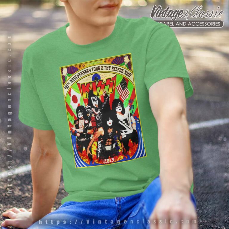 Kiss Japan Tour T Shirt Kiss Japan Tour T Shirt
