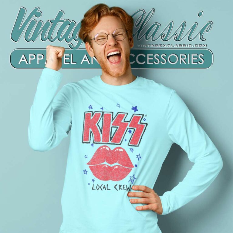 Kiss Local Crew Long Sleeve Tee Kiss Local Crew Long Sleeve Tee