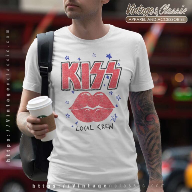 Kiss Local Crew T Shirt Kiss Local Crew T Shirt