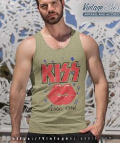 Kiss Local Crew Tank Top Racerback