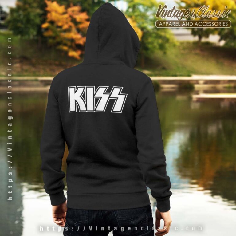 Kiss Logo Backside Hoodie Kiss Logo Backside Hoodie