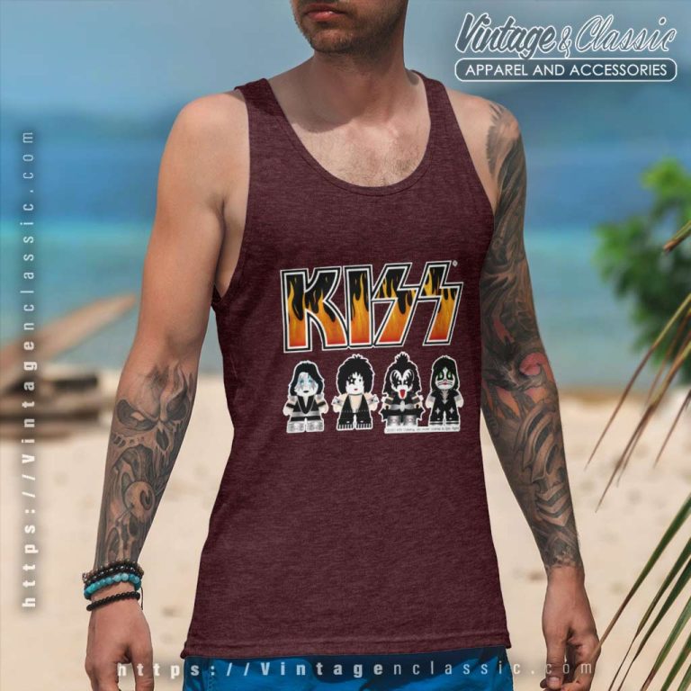 Kiss Logo Member Tank Top Racerback Kiss Logo Member Tank Top Racerback