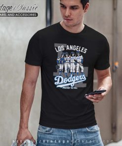 Kiss Los Angeles Dodgers Dressed To Kill T Shirt