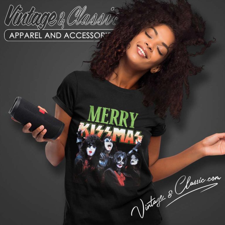 Kiss Merry Kissmas Women TShirt Kiss Merry Kissmas Women TShirt