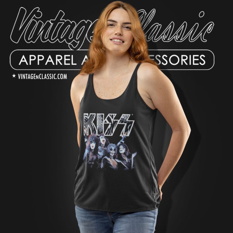 Kiss Rock N Roll Animals Band Tank Top Racerback Kiss Rock N Roll Animals Band Tank Top Racerback