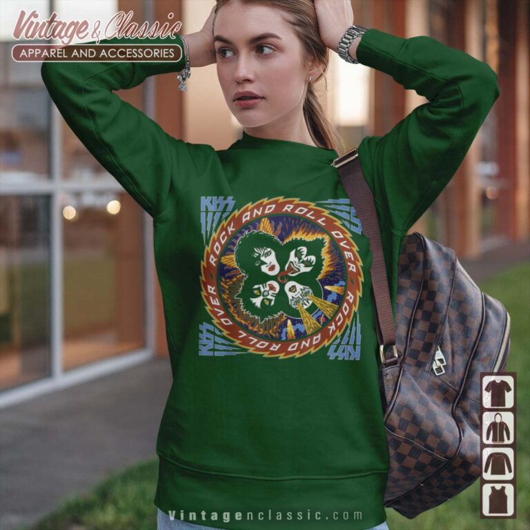 Kiss Rock and Roll Over 40 Sweatshirt Kiss Rock and Roll Over 40 Sweatshirt