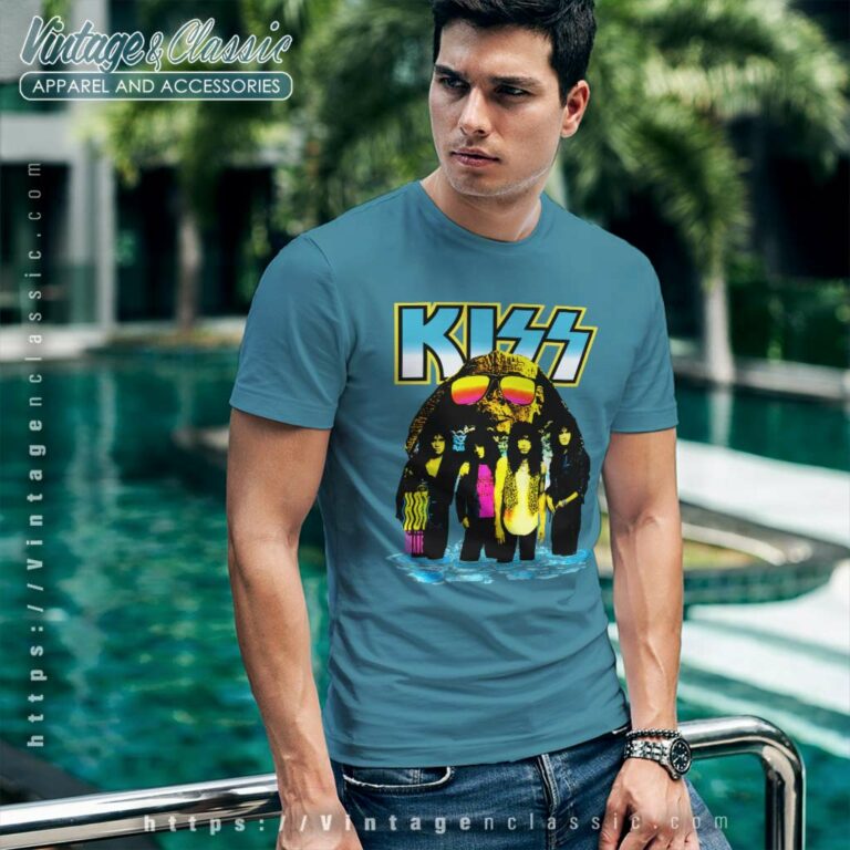 Kiss Shirt 1990 Hot In The Shade T Shirt Kiss Shirt 1990 Hot In The Shade T Shirt