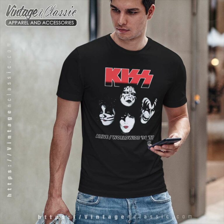 Kiss Shirt Alive Worldwide 96 97 T Shirt Kiss Shirt Alive Worldwide 96 97 T Shirt