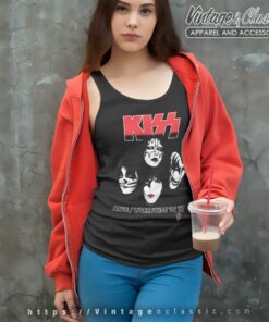 Kiss Shirt Alive Worldwide 96 97 Tank Top Racerback