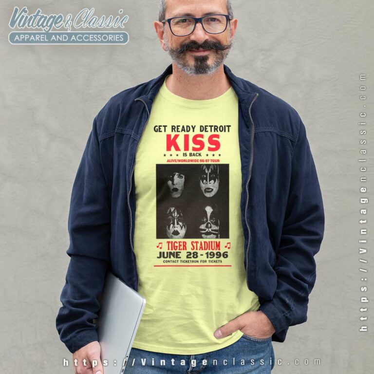 Kiss Shirt Alive Worldwide 96 97 Tour Long Sleeve Tee Kiss Shirt Alive Worldwide 96 97 Tour Long Sleeve Tee