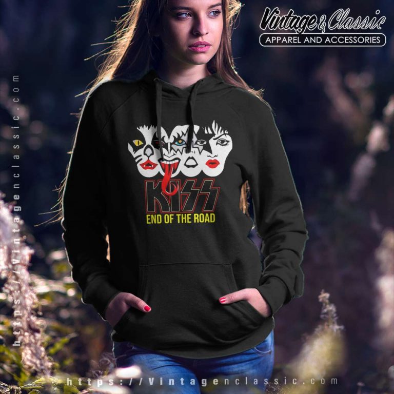 Kiss Shirt End Of The Road Hoodie Kiss Shirt End Of The Road Hoodie