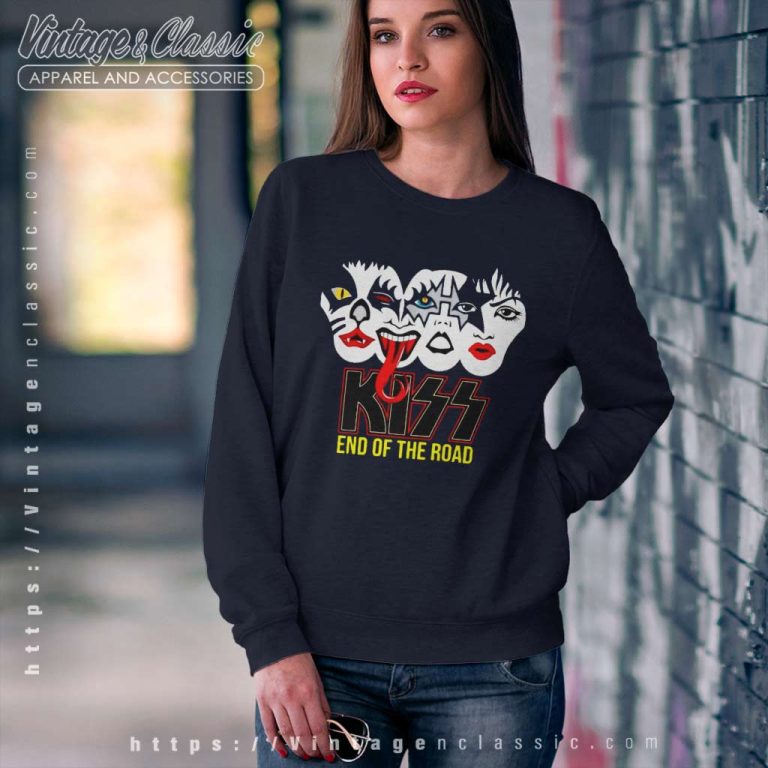 Kiss Shirt End Of The Road Sweatshirt Kiss Shirt End Of The Road Sweatshirt