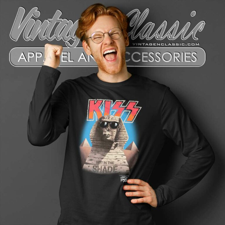 Kiss Shirt Hot In The Shade Long Sleeve Tee Kiss Shirt Hot In The Shade Long Sleeve Tee
