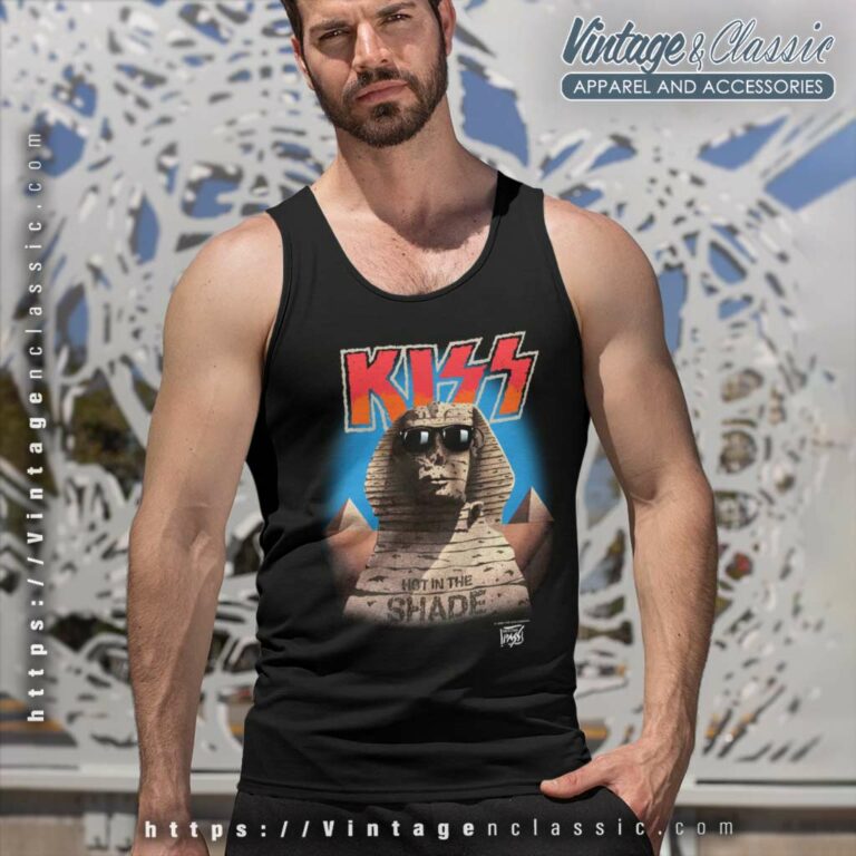 Kiss Shirt Hot In The Shade Tank Top Racerback Kiss Shirt Hot In The Shade Tank Top Racerback