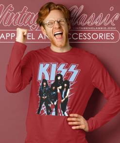 Kiss Shirt Hot In The Shade Tour Long Sleeve Tee