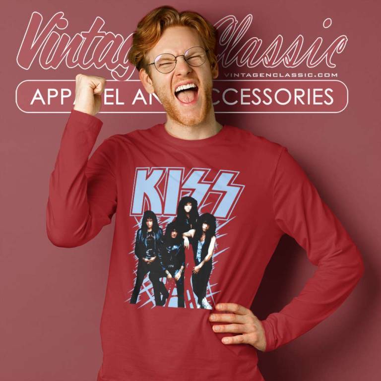 Kiss Shirt Hot In The Shade Tour Long Sleeve Tee Kiss Shirt Hot In The Shade Tour Long Sleeve Tee