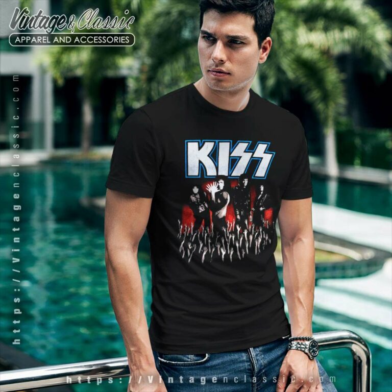 Kiss Shirt Hot In The Shade Tour T Shirt Kiss Shirt Hot In The Shade Tour T Shirt